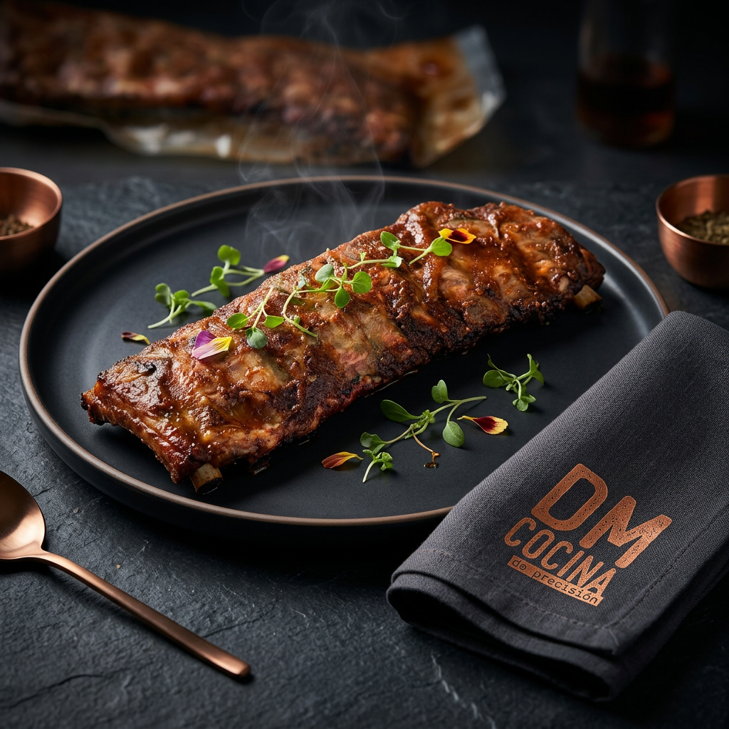 Ribs de cerdo BBQ